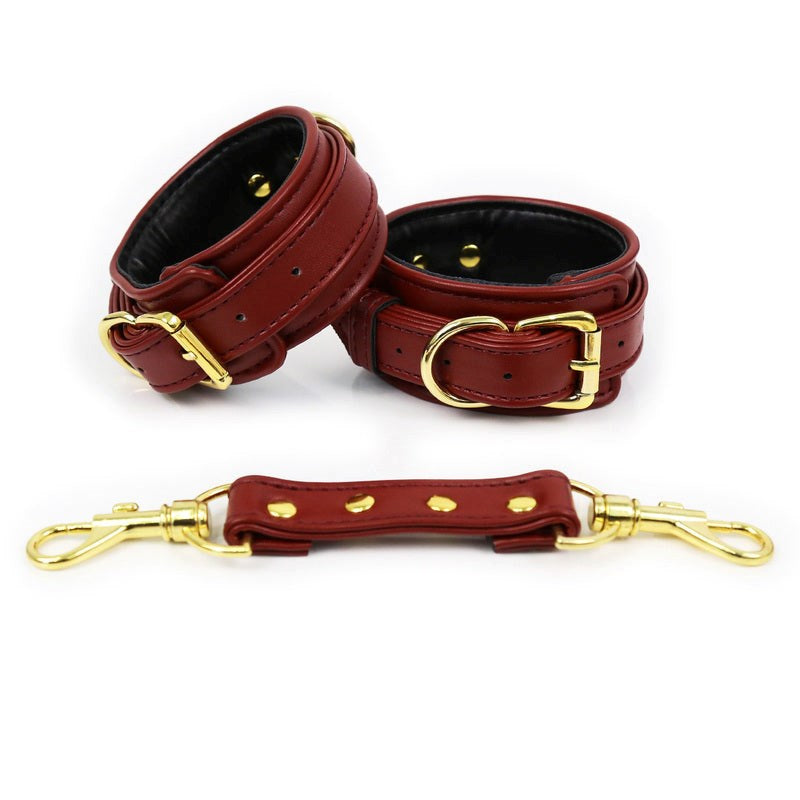 Pin Lock Heavy Cuffs - Wrist Or Ankle Restraints - - Collars And Cuffs