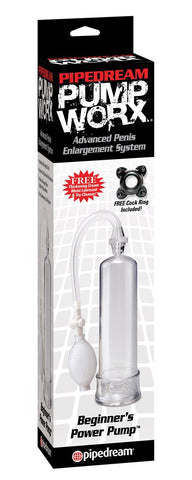 Pump Worx Beginners Penis Power Pump - Penis Pumps And Stretchers