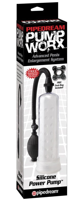 Pump Worx Silicone Power Pump - Penis Pumps And Stretchers