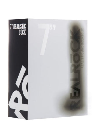 Real Rock 7 Realistic Cock With Scrotum - G-Spot Vibrators