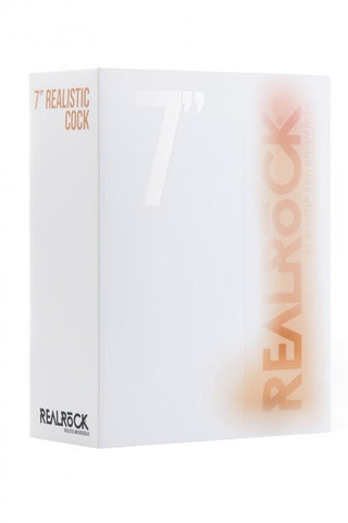 Real Rock 7 Realistic Cock With Scrotum - G-Spot Vibrators