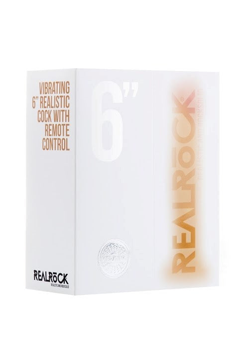 Real Rock Vibrating 6 Realistic Cock - - Realistic Dildos