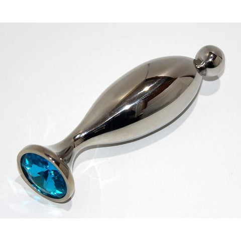 Seal & Ball Steel Sex Probe Large - Steel Sex Toys