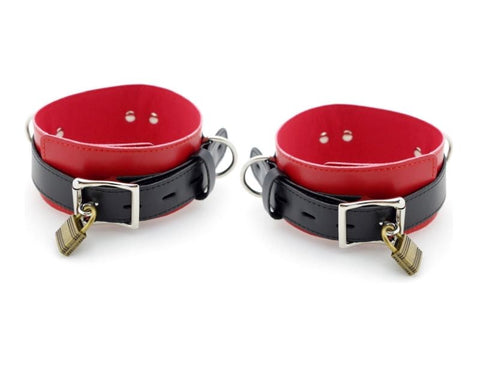 Simple Wrist or Ankle Cuffs With Studs - Cuffs and Restraints