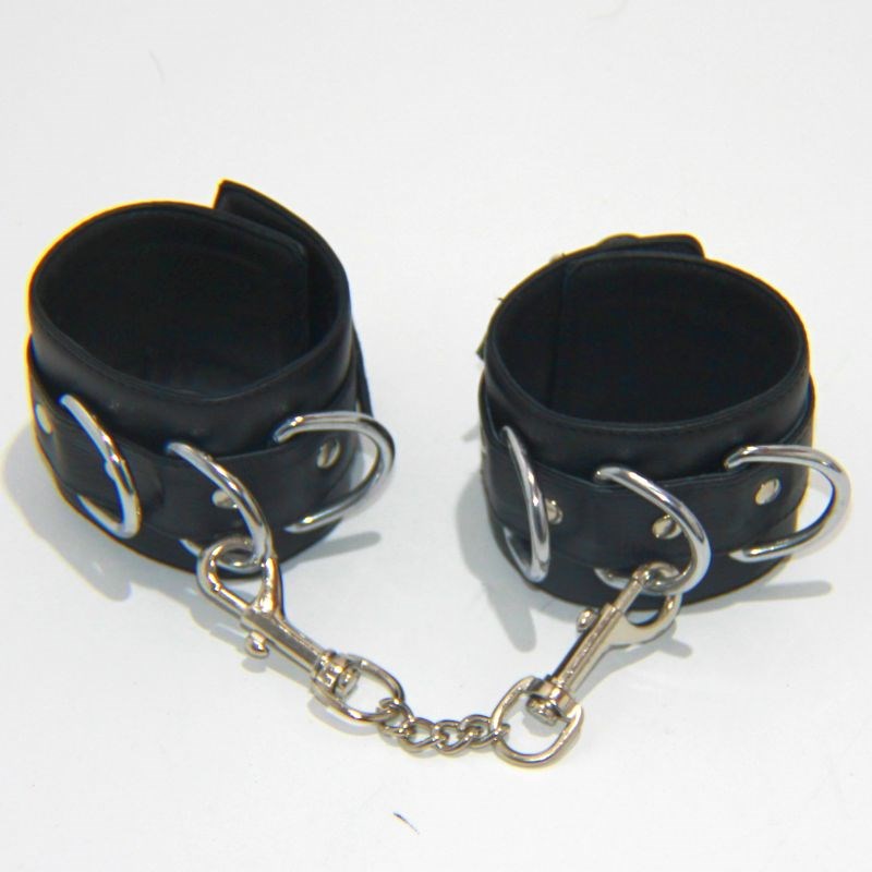 Sins4You Leather Wrist Cuffs - - Collars And Cuffs