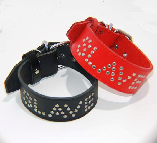 Slave Leather BDSM Collar - Collars and Leads