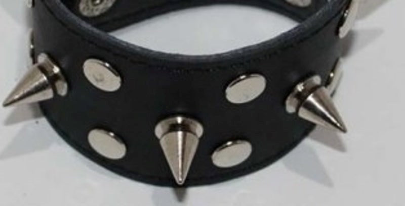 Teeze Me Wrist Cuff Studded and Spiked - - Collars And Cuffs