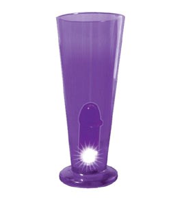 The Light Up Peter Party Beer Glass - - Collars And Cuffs