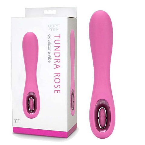 UltraZone Tundra Rose Silicone - G-Spot Vibrators