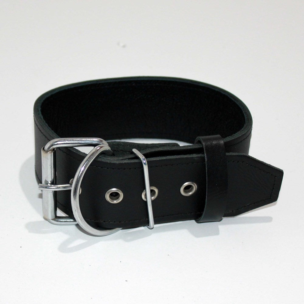 WHORE Leather Bondage Collar - - Collars And Cuffs