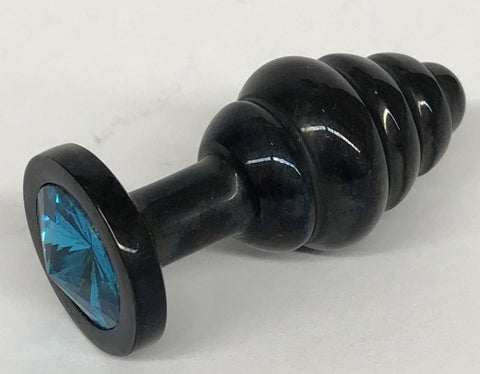 Wild Passion Anal Plug Black Small - Steel Sex Toys