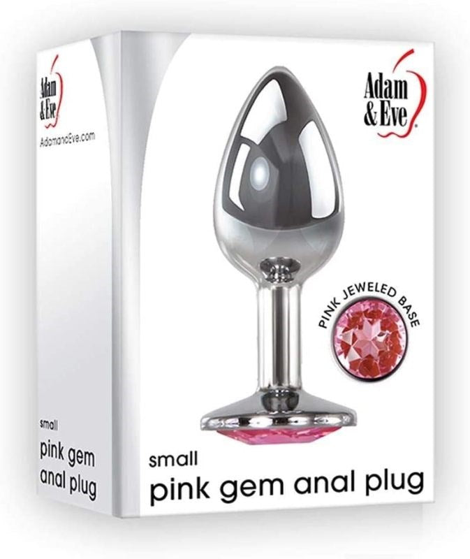 Adam and Eve Pink Gem Anal Plug - - Butt Plugs