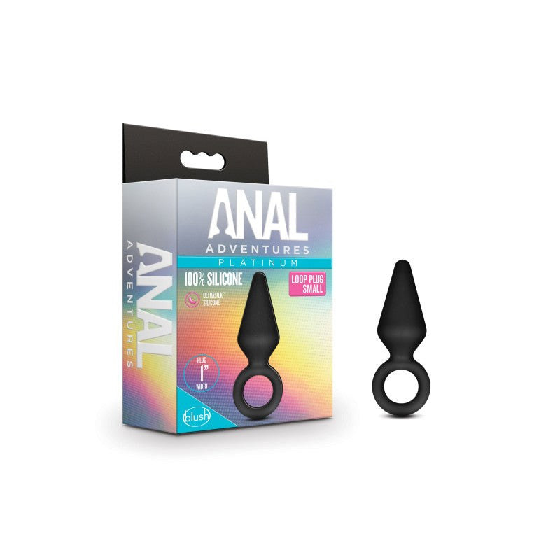 Anal Adventures Platinum Loop Plug - - Butt Plugs