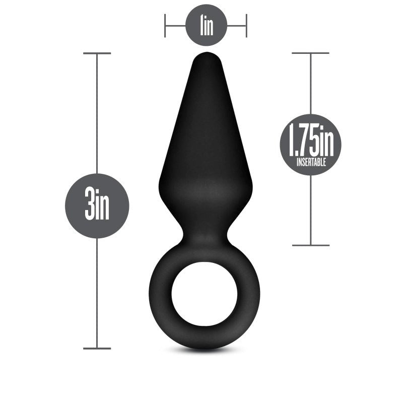 Anal Adventures Platinum Loop Plug - - Butt Plugs