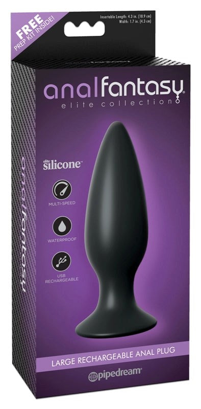 Anal Fantasy Elite Collection Rechargeable Anal Plug - Anal Vibrators