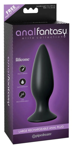 Anal Fantasy Elite Collection Rechargeable Anal Plug - Anal Vibrators