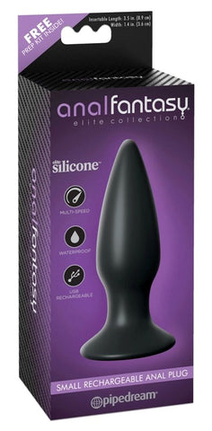 Anal Fantasy Elite Collection Rechargeable Anal Plug - Anal Vibrators