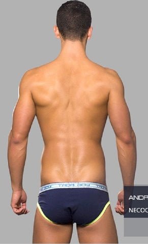 Andrew Christian Trophy Boy Brief Navy Blue - Mens Briefs And Boxers