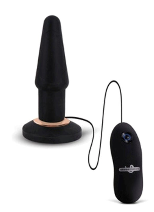 Apex Vibrating Butt Plug Black - Anal Vibrators
