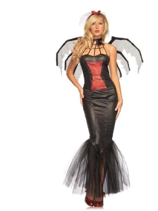 Black Widow Beauty Costume - - Fancy Dress Ups