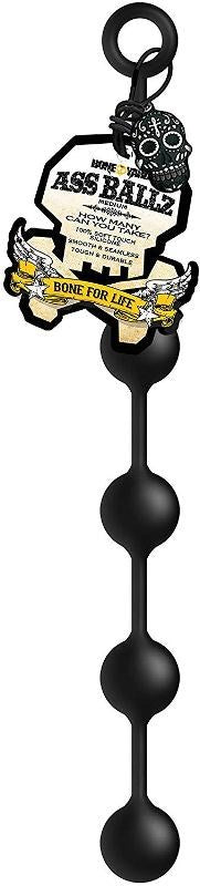 Boneyard Ass Ballz Silicone Anal Beads - Anal Beads and Balls