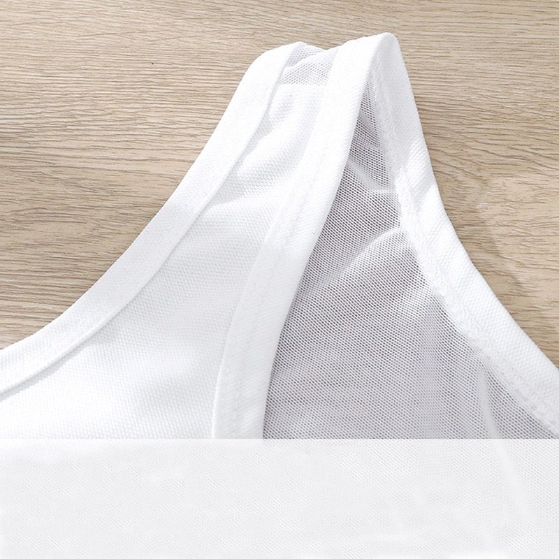 Crop Top Chest Binder White - Bras and Bra Sets