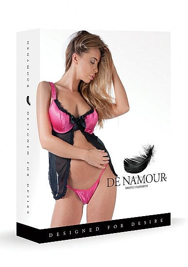 De Namour Babydoll Set With G-String - - Babydolls and Chemises