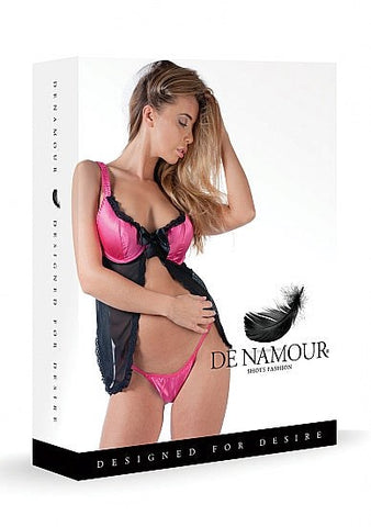 De Namour Babydoll Set With G-String - Babydolls and Chemises