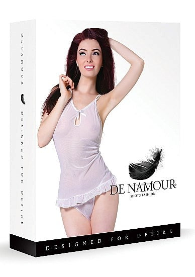 De Namour Babydoll with Pearls & G-String - - Babydolls and Chemises