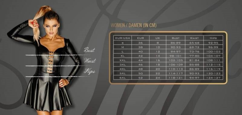 Decadence Powerwetlook Bra with Handmade Pleats - Bras and Bra Sets