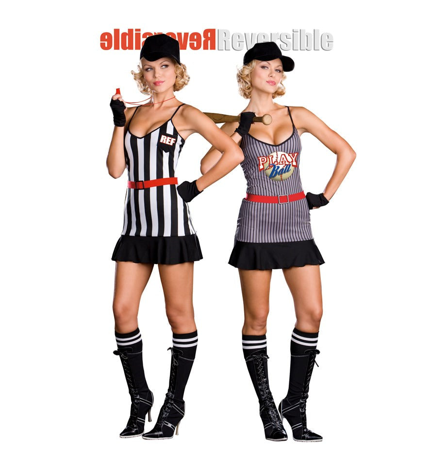 Double Play Sports Reversible Costume - - Fancy Dress Ups