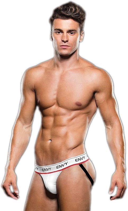 Envy Logo Elastic LowRise Mesh Jock E036 - Jocks and G-Strings