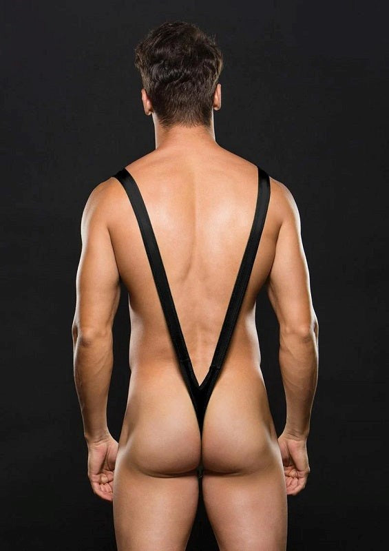 Envy Slingshot Mankini Black - - His Fetish