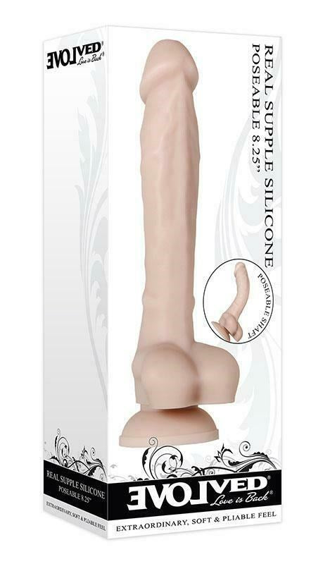 Evolved Real Supple Silicone Poseable Flesh - - Realistic Dildos