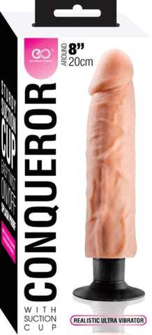 Excellent Power Conqueror Vibrating Dildo - Vibrating Dildos