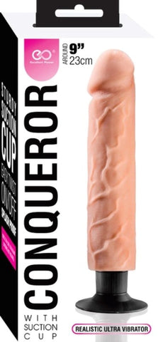 Excellent Power Conqueror Vibrating Dildo - Vibrating Dildos