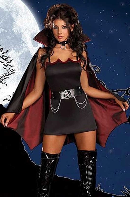 Fang Banging Fun Vampire Costume - Fancy Dress Ups