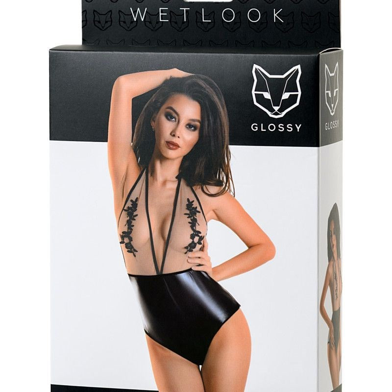 Glossy Wetlook Bodysuit Kiara - - Her Fetish