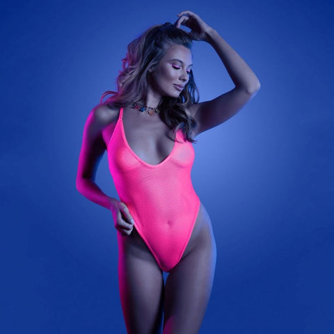 Glow Electric Haze Teddy - Babydolls and Chemises