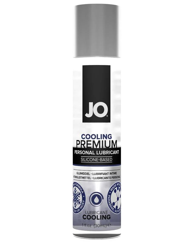 System JO Silicone Based Premium Cool Lubricant 30ml - - Silicone Based Lubes