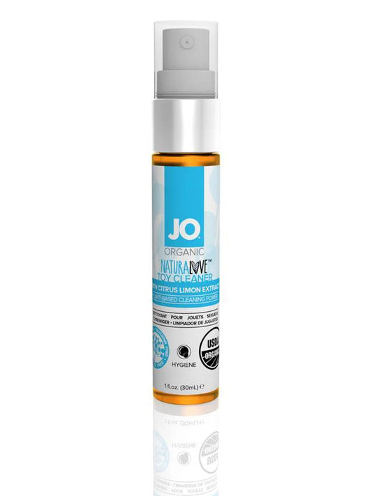 System JO Naturalove USDA Organic Toy Cleaner 30ml - Adult Toy Cleaner