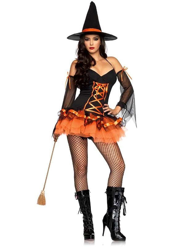 Hocus Pocus Hottie Costume - - Fancy Dress Ups