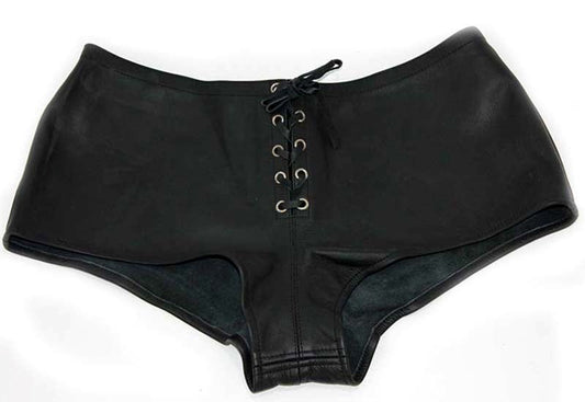 Ladies Shorts in Leather - Her Fetish