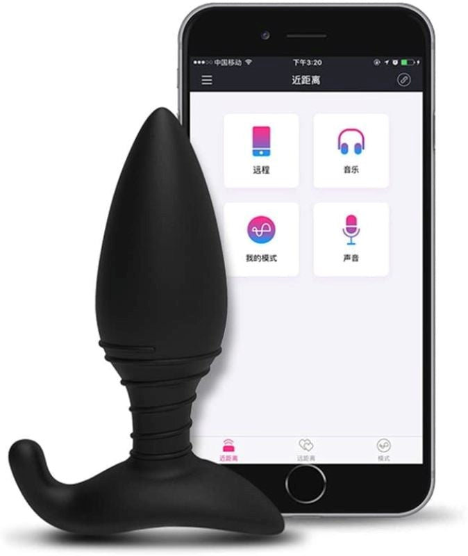 Lovense Hush Bluetooth Compatible Vibrating Anal Plug - - Remote Control Vibrators