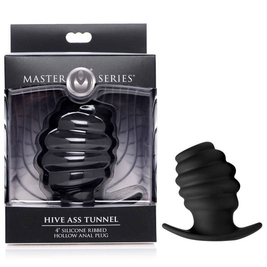 Master Series Hive Ass Ribbed Hollow Plug - Butt Plugs