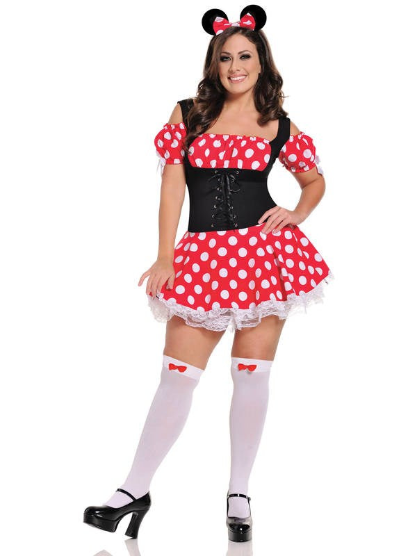 Mickey's Mistress Costume - - Fancy Dress Ups