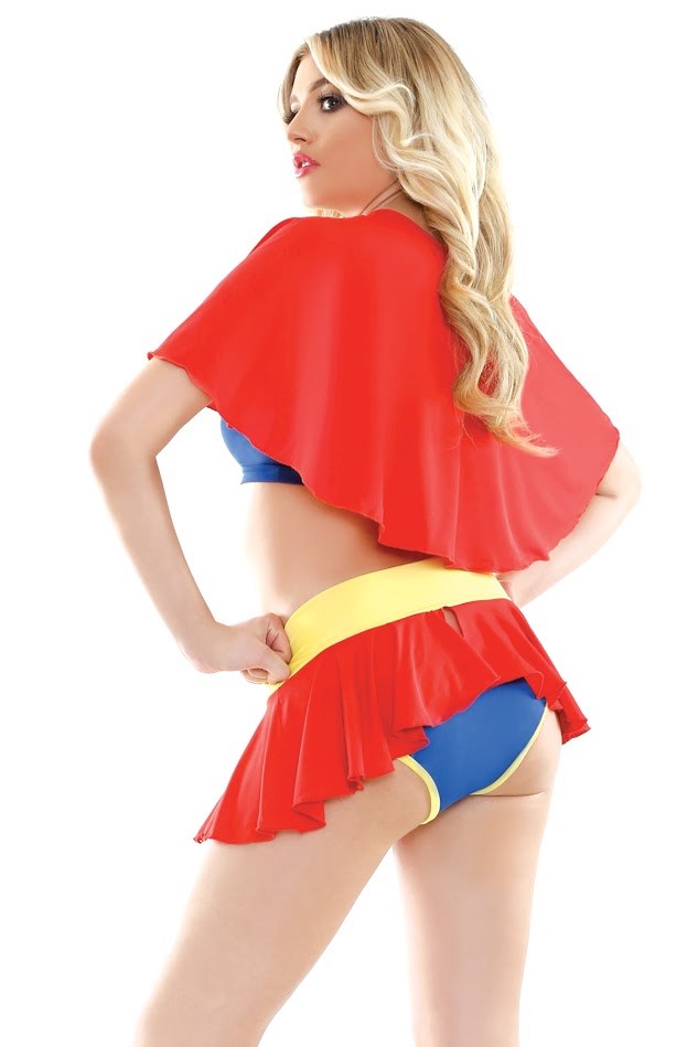 PLAY Super Sexy 4 Piece Costume Set - - Fancy Dress Ups