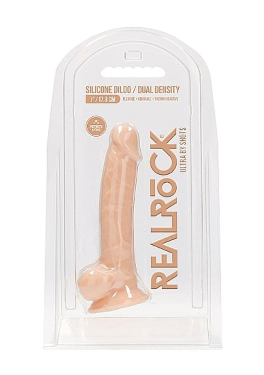 Realrock Ultra Silicone Dido with Balls Flesh - Realistic Dildos