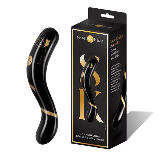 Secret Kisses Handblown Double Ended Dildo - Double Ender