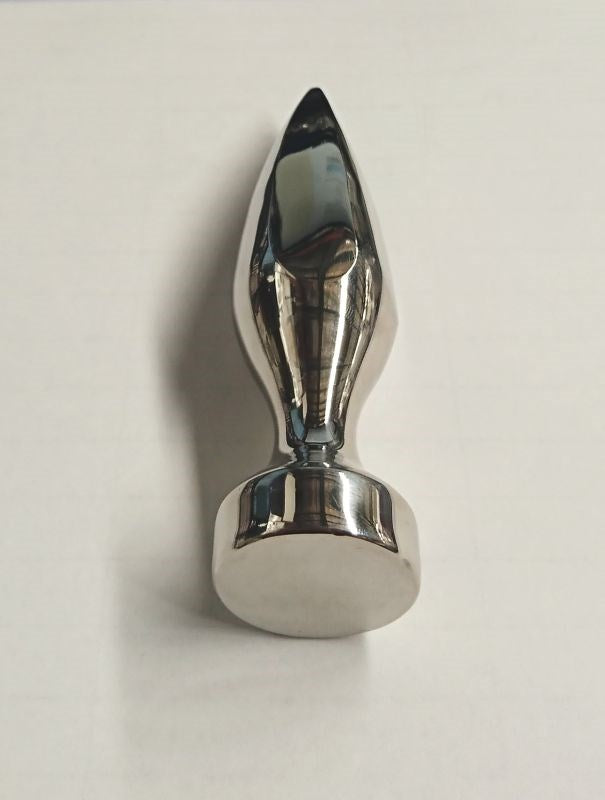 Space Stainless Steel Anal Plug - - Steel Sex Toys